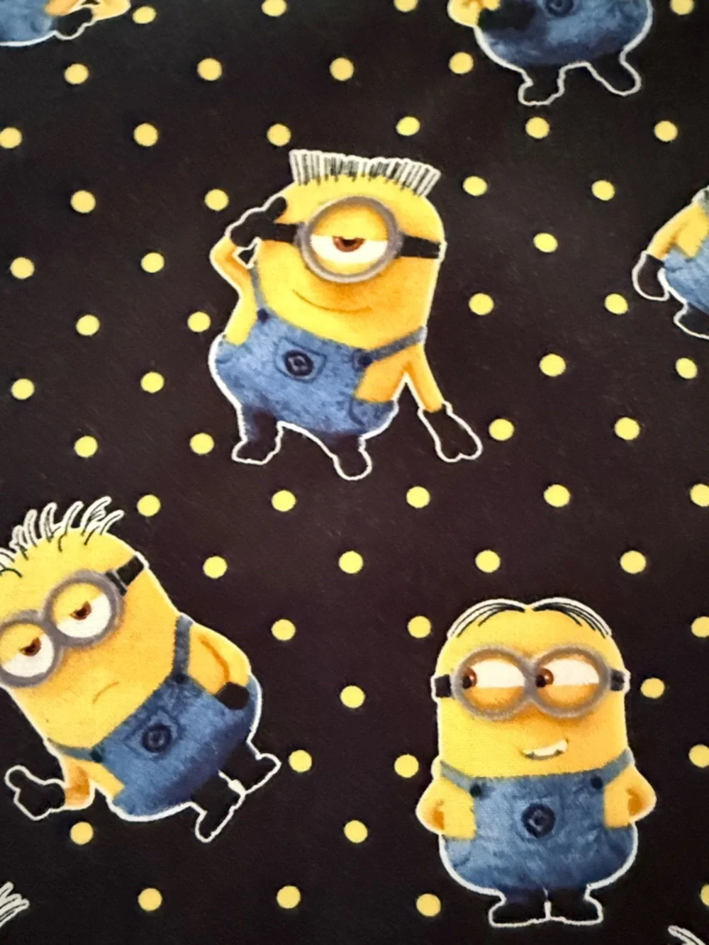 Minion print Scrub tops - Picture 9 of 16